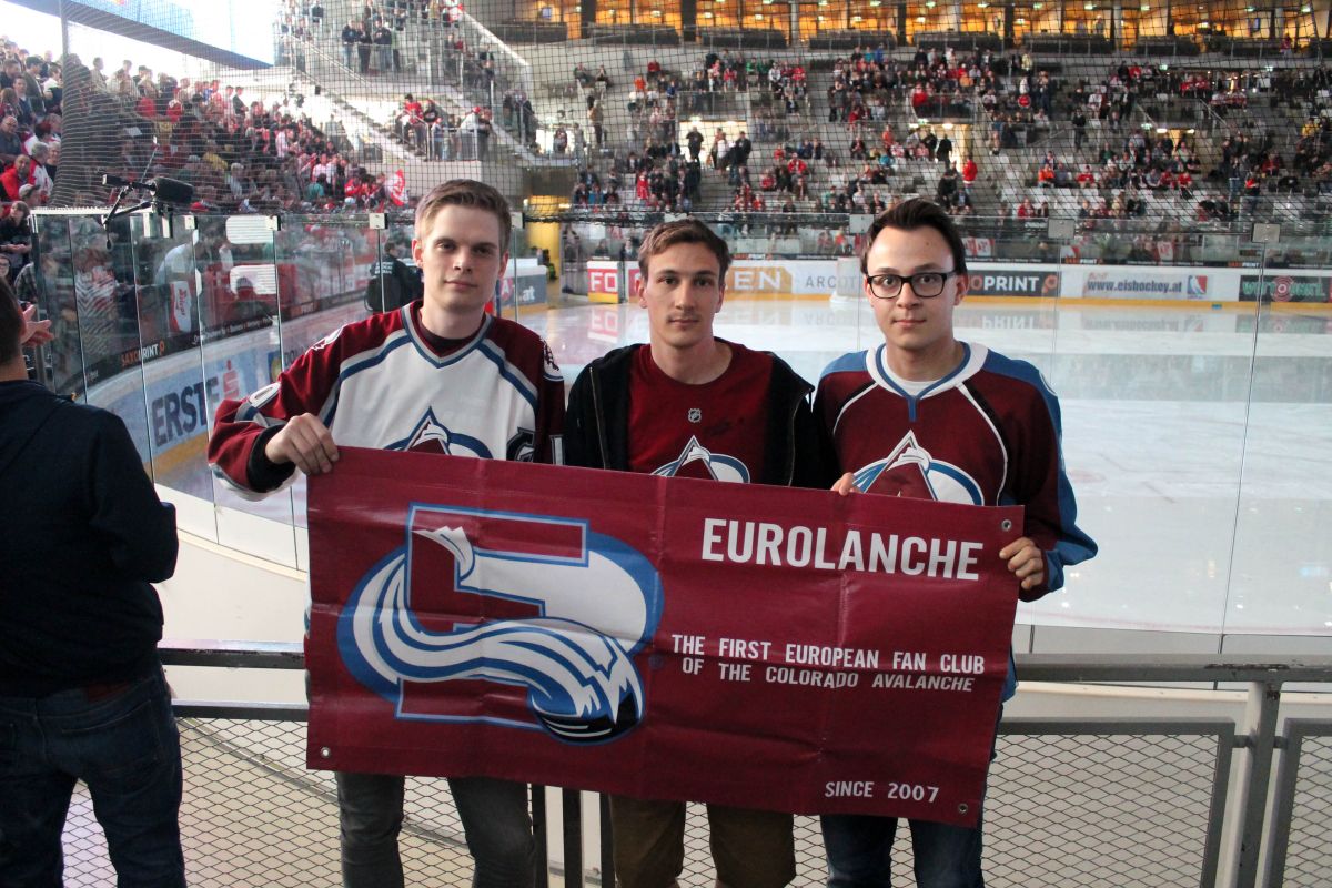 Gallery: Avalanche players in Austria (2015)
